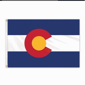 Colorado State Flag - Red, Blue, Yellow, White